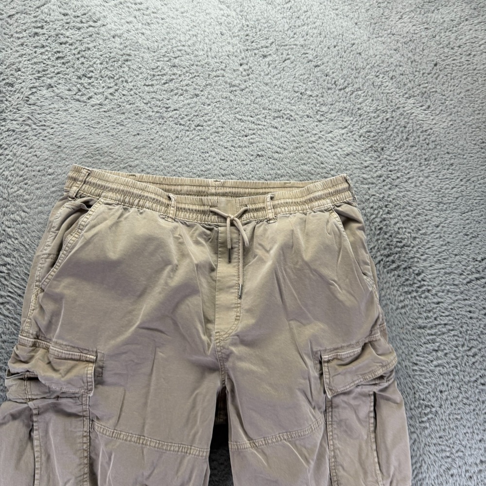 American Eagle Outfitters Flex Pant Mens L Brown Cargo Straight Workwear Utility - Picture 2 of 9